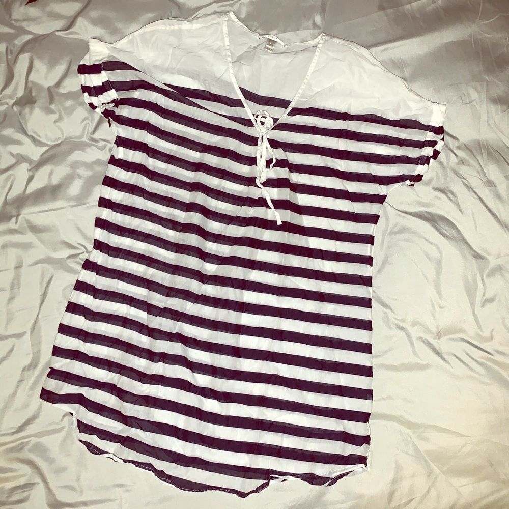 J. Crew striped light weight top